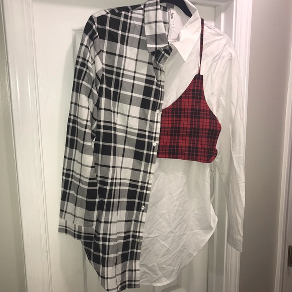 Truth NYC Button Up Shirt NWT - Picture 2 of 9